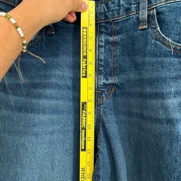 NWT UNIVERSAL THREAD Women’s Denim Overalls Size 6 Blue Jean Stretch Classic NEW - Picture 9 of 12